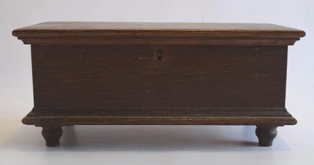 19th c. PA Miniature Walnut Chest (1 of 7)