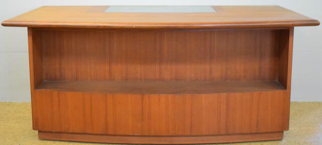 1960s Danish Modern Teak Desk. (1 of 7)