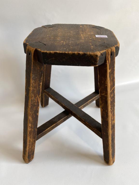 Primitive miniature stool. (1 of 2)