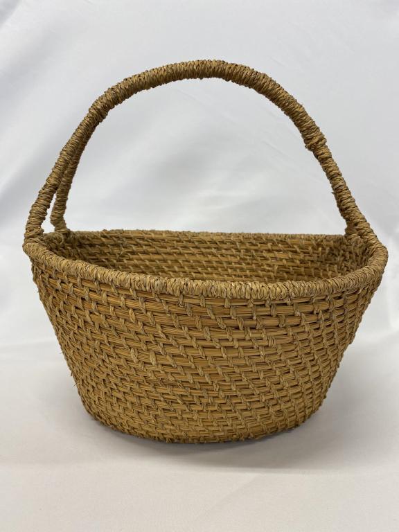 Early rye straw gathering basket. (1 of 3)