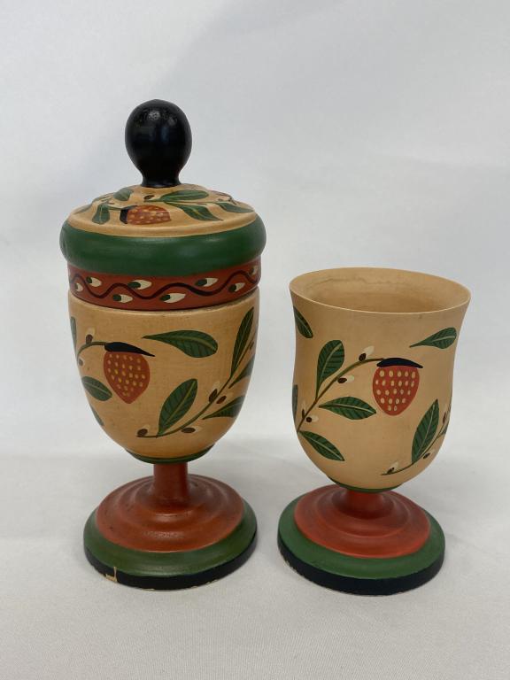 John Dierwechter Lehnware style canisters. (1 of 2)