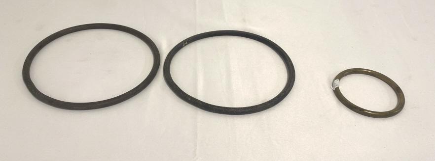 Vintage Copper rings carnival related. (1 of 3)