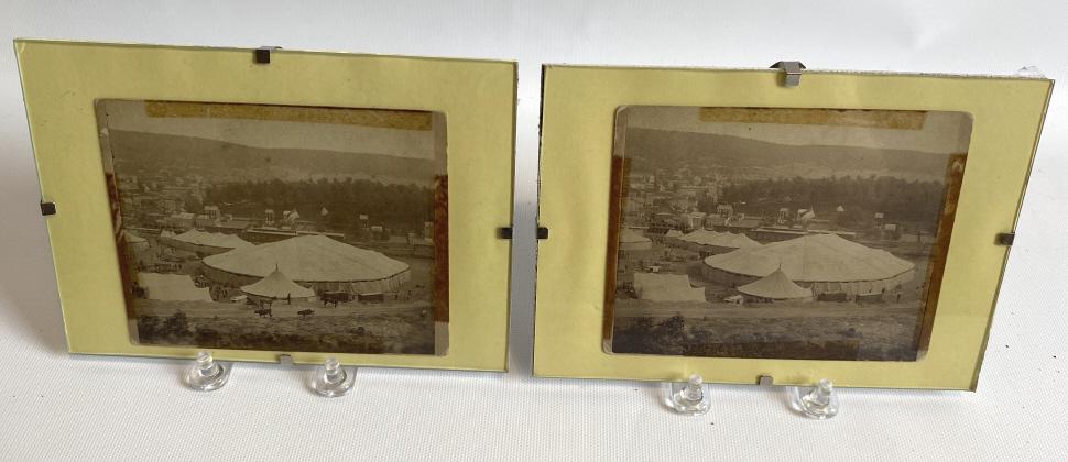 19th c carnival circus related photography. (1 of 2)