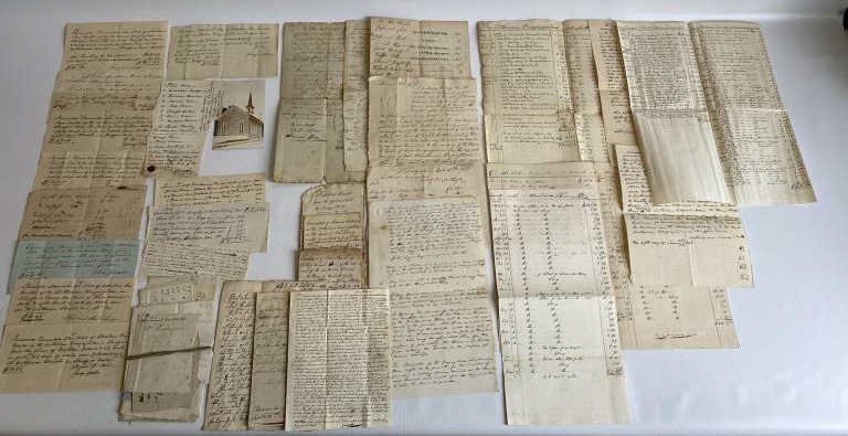 18th C Lutheran Church Schaefferstown Documents. (1 of 15)