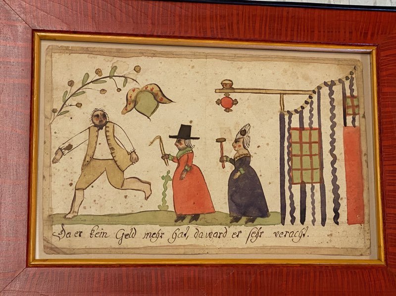 Circa 1784-1812 Friederich Krebs fraktur. (1 of 7)