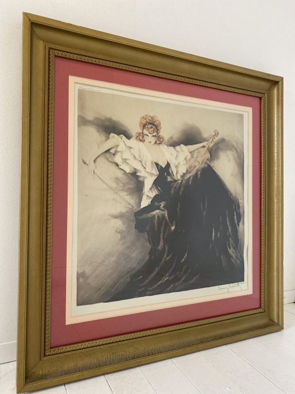 1938 Louis Icart Lithograph. (1 of 5)