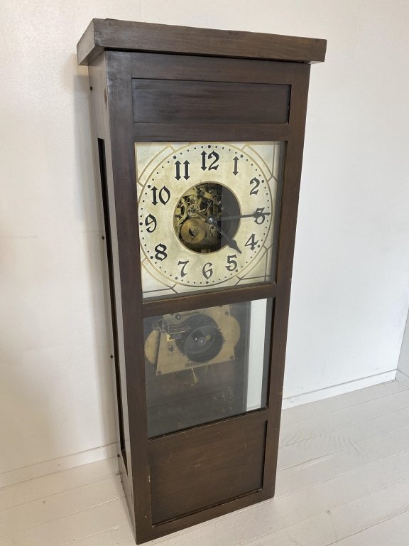 Early Oak Railroad time clock. (1 of 10)