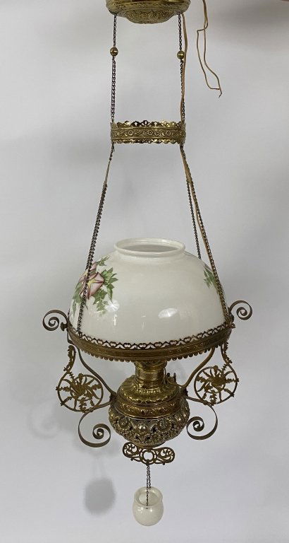 Outstanding Victorian hanging light. Excellent (1 of 6)