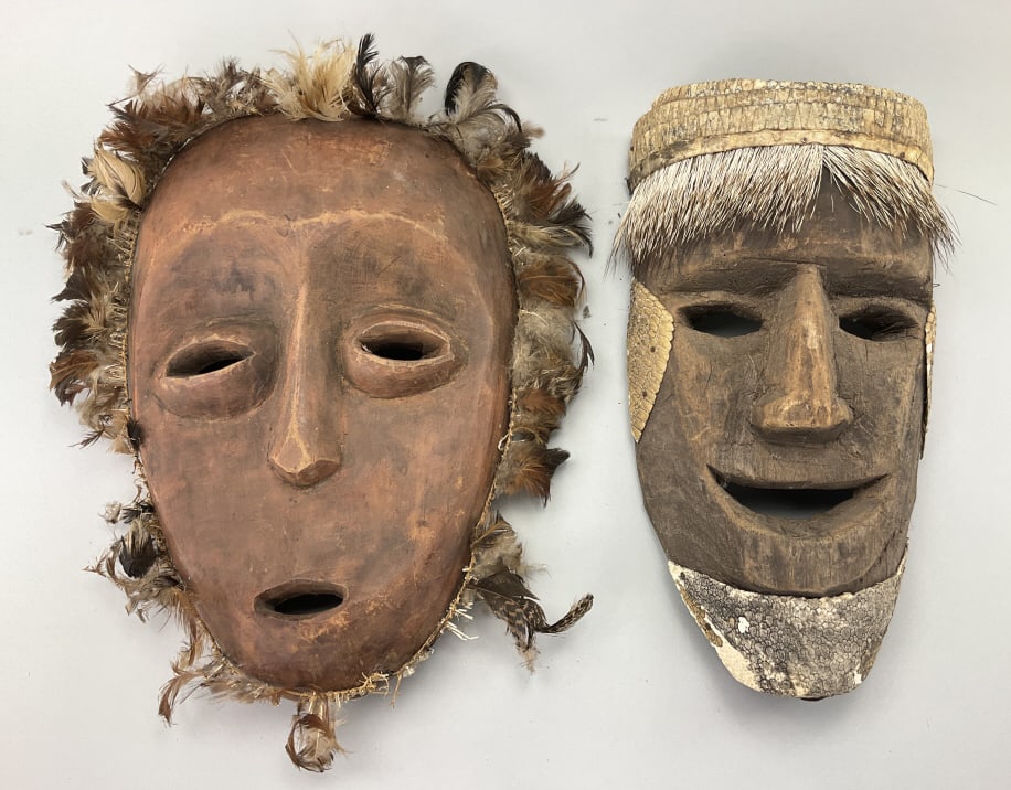 African Lega & Mexican Ceremonial Masks. (1 of 10)