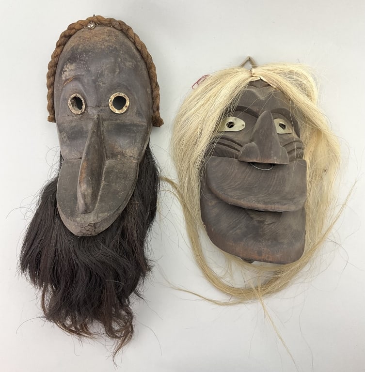 West African Dan Gagon & False Face Masks. (1 of 10)