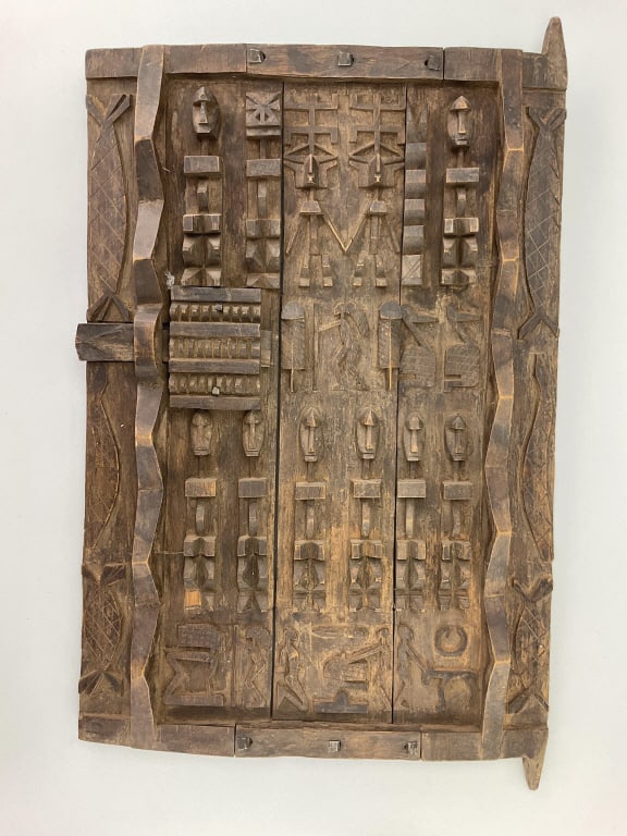 Antique Hand Carved Mali Dogon Granary Door. (1 of 4)