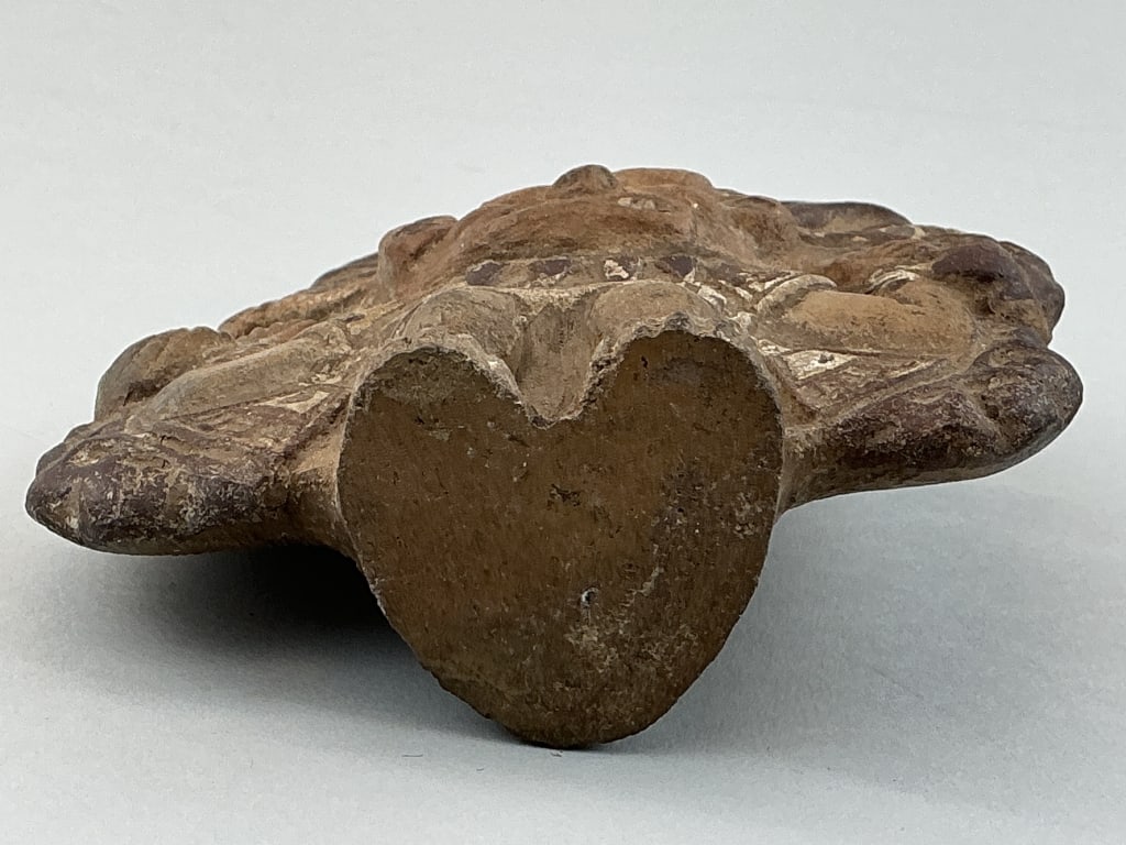 3 Pre-Colombian Type Earthenware Artifacts. - 10