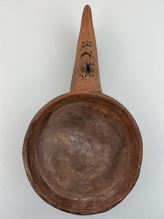 3 Pre-Colombian Type Earthenware Artifacts. - 11