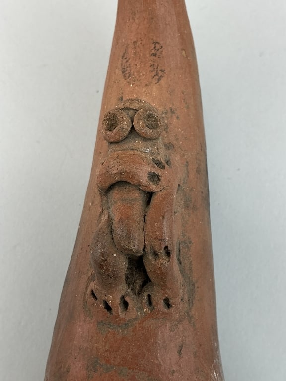3 Pre-Colombian Type Earthenware Artifacts. - 12