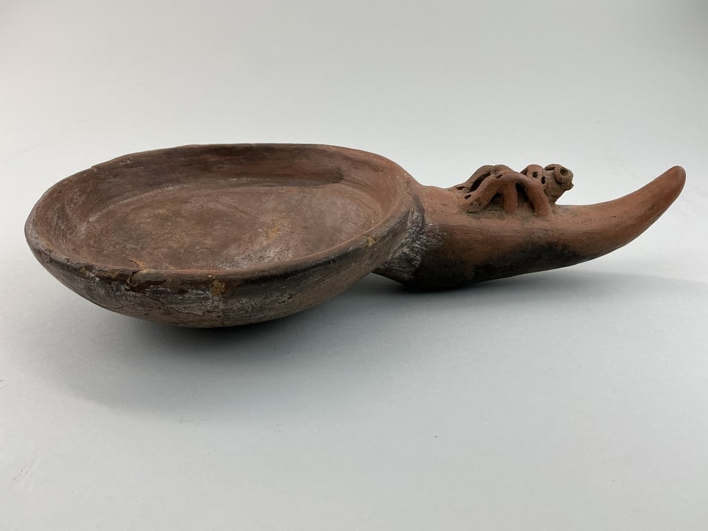 3 Pre-Colombian Type Earthenware Artifacts. - 13