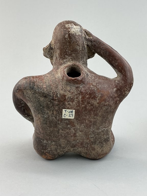 3 Pre-Colombian Type Earthenware Artifacts. - 5