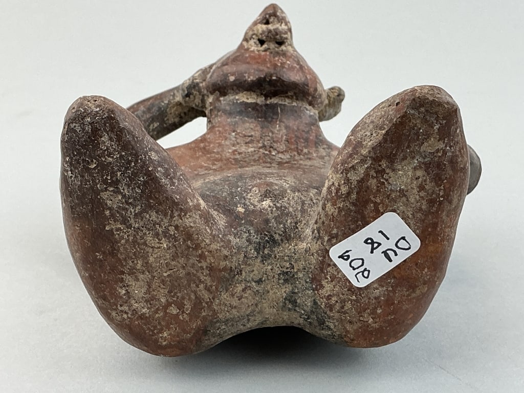 3 Pre-Colombian Type Earthenware Artifacts. - 7