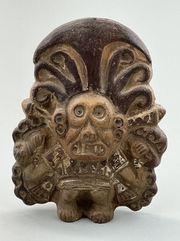 3 Pre-Colombian Type Earthenware Artifacts. - 8