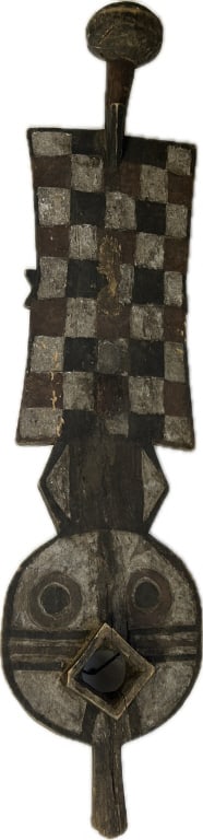 Antique Bwa Nwantantay Plank Mask. (1 of 4)