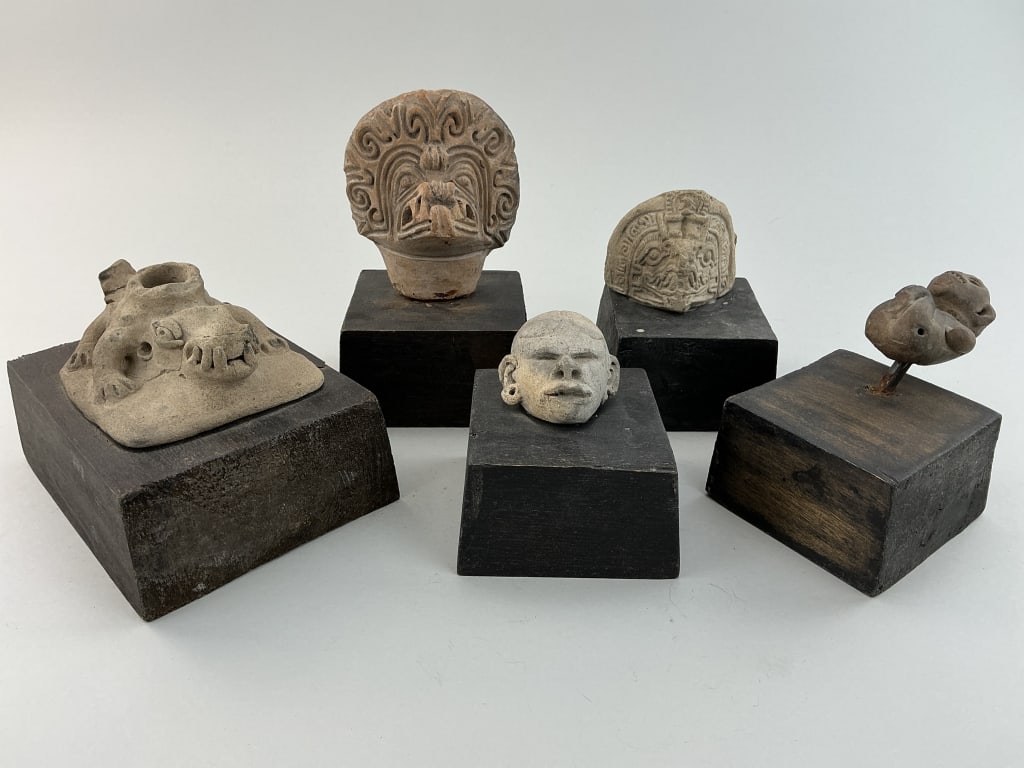 5 Various Ancient Stone & Pottery Artifacts. (1 of 20)