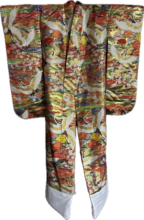 2 Vintage Japanese Wedding Kimonos. (1 of 6)