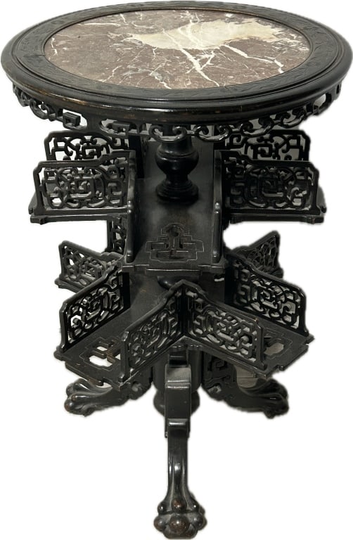 Antique Japonisme Gueridon Pedestal Table. (1 of 5)