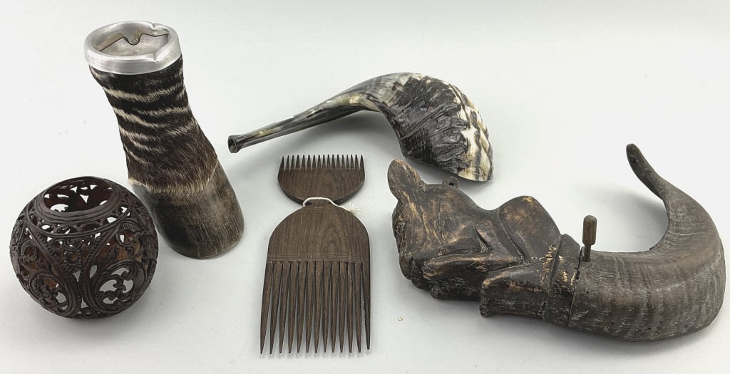 Grouping of Miscellaneous Tribal Objects. (1 of 17)