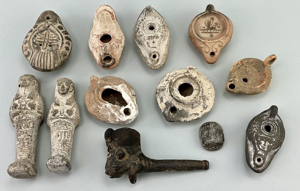 Antique/Vintage Egyptian and Roman Pottery Objects (1 of 17)