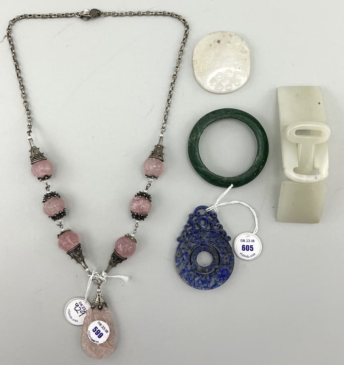 Antique/Vintage Chinese Gemstone Jewelry. (1 of 13)
