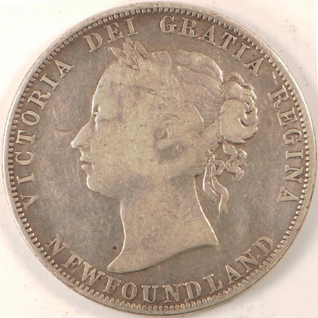 50 Cents Canada: Canada / Newfoudland /50 Cents / Victoria / 1898 / 11.45 grs / Silver / Numismatic
