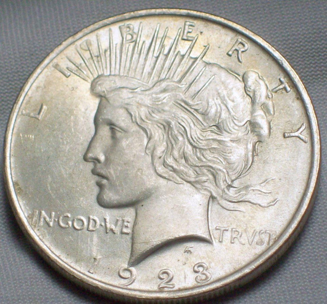 1923 Peace Silver Dollar XF: 1923 Peace Silver Dollar XF