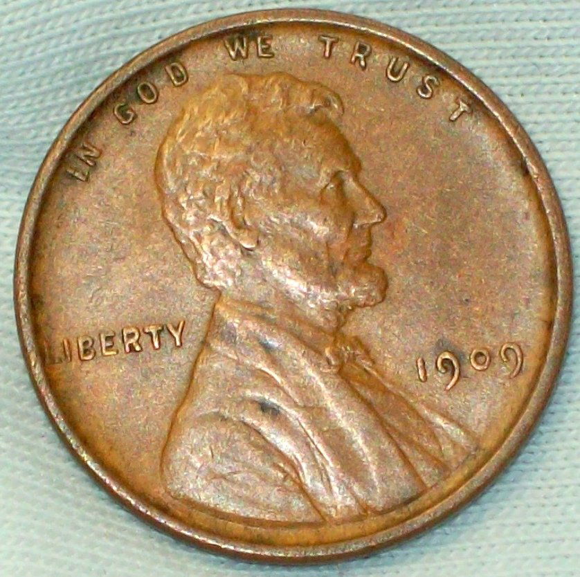 1909 VDB Lincoln Penny XF (1 of 2)