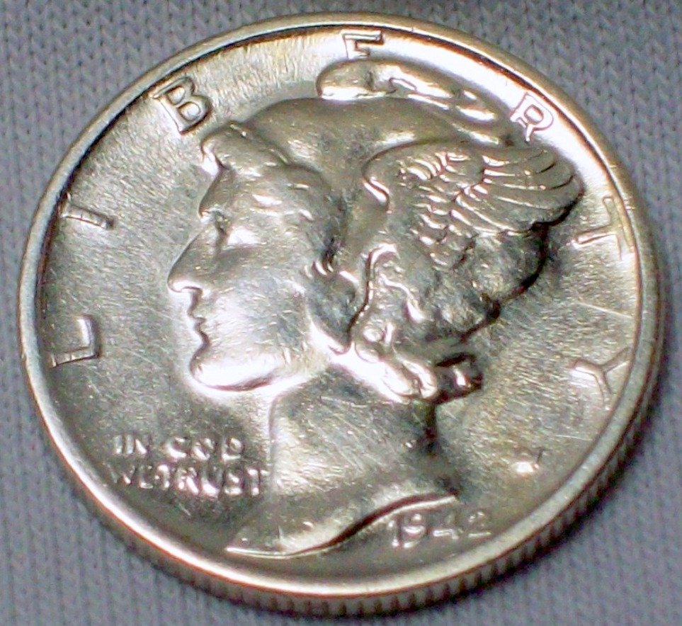 1942-S Mercury Dime BU (1 of 2)