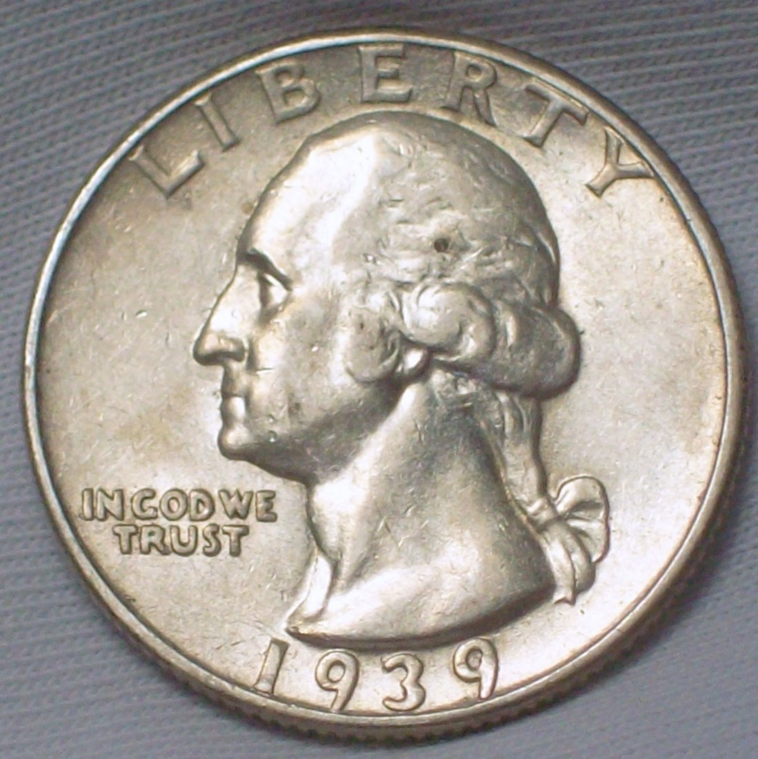 1939-D Washington Quarter UNC (1 of 2)