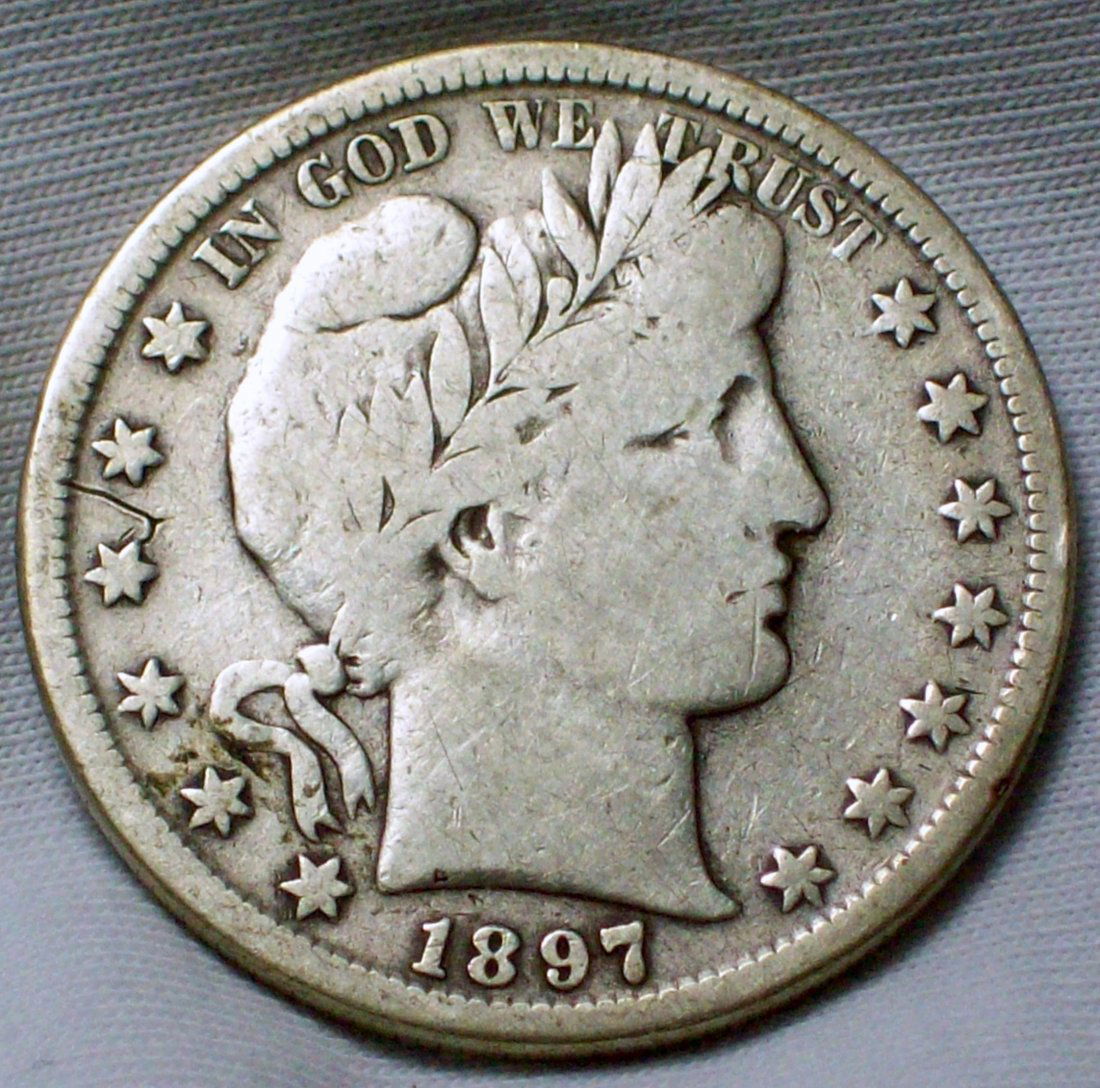 1897-S Barber Half Dollar F (1 of 2)