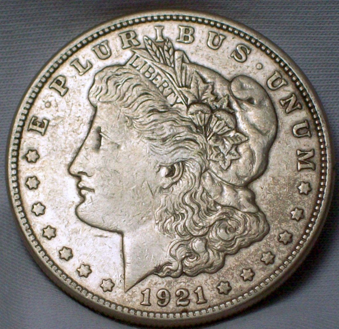 1921-S Morgan Silver Dollar XF (1 of 2)