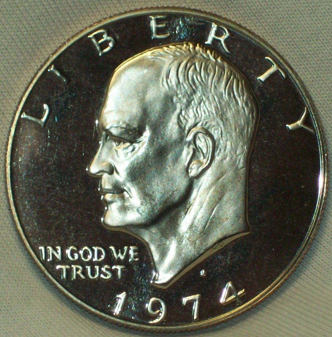 1974-S Eisenhower Dollar $1 Clad Proof (1 of 2)