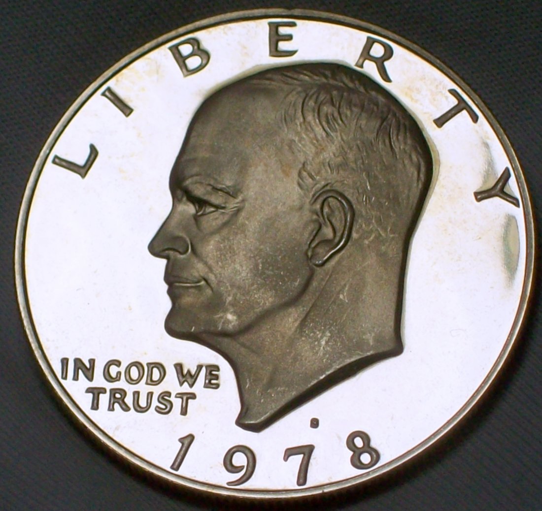1978-S Eisenhower Dollar $1 Proof (1 of 2)