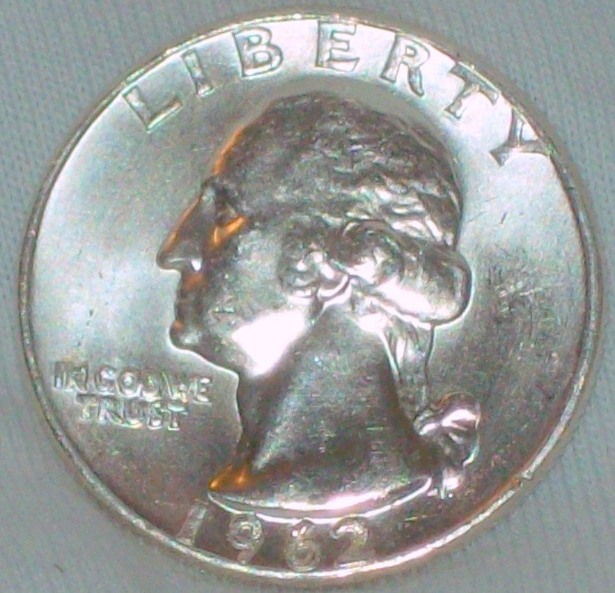 1962-S Washington Silver Quarter CH BU (1 of 2)