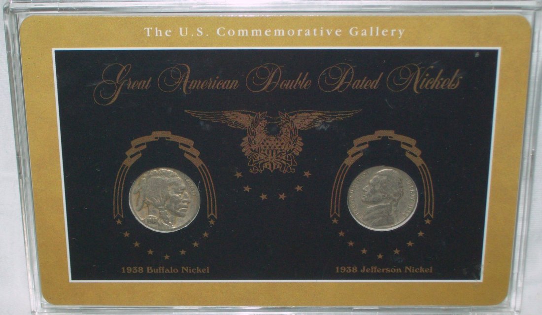 Great American Double Dated Nickels (1 of 4)