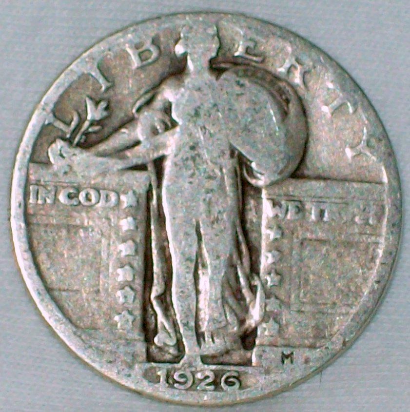 1926 Standing Liberty Quarter VG (1 of 2)