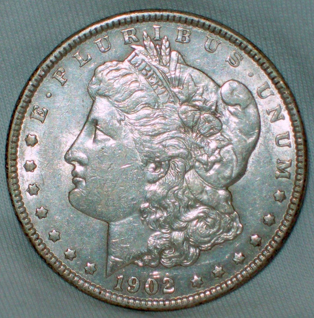 1902 Morgan Silver Dollar XF (1 of 2)