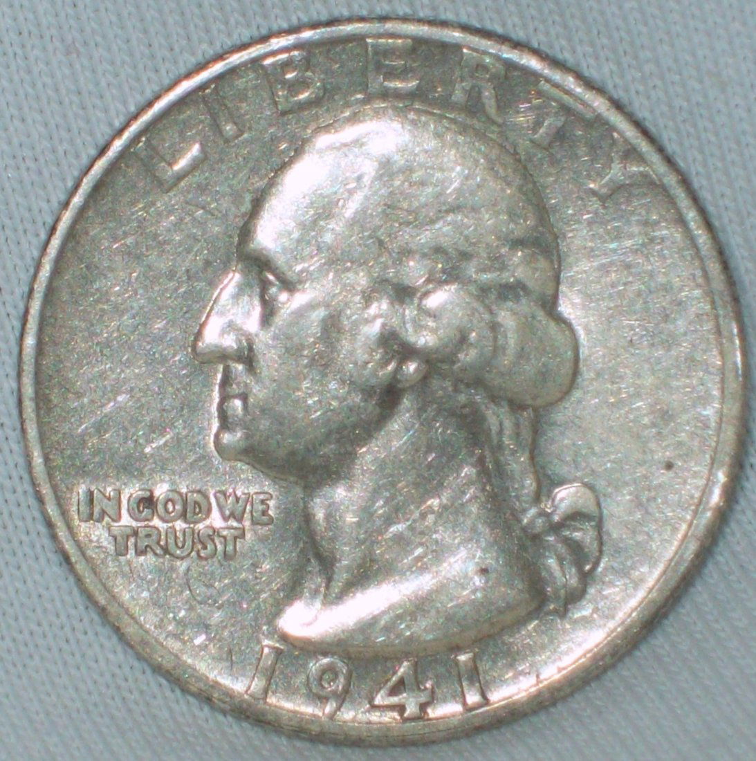 1941-S Washington Silver Quarter XF (1 of 2)