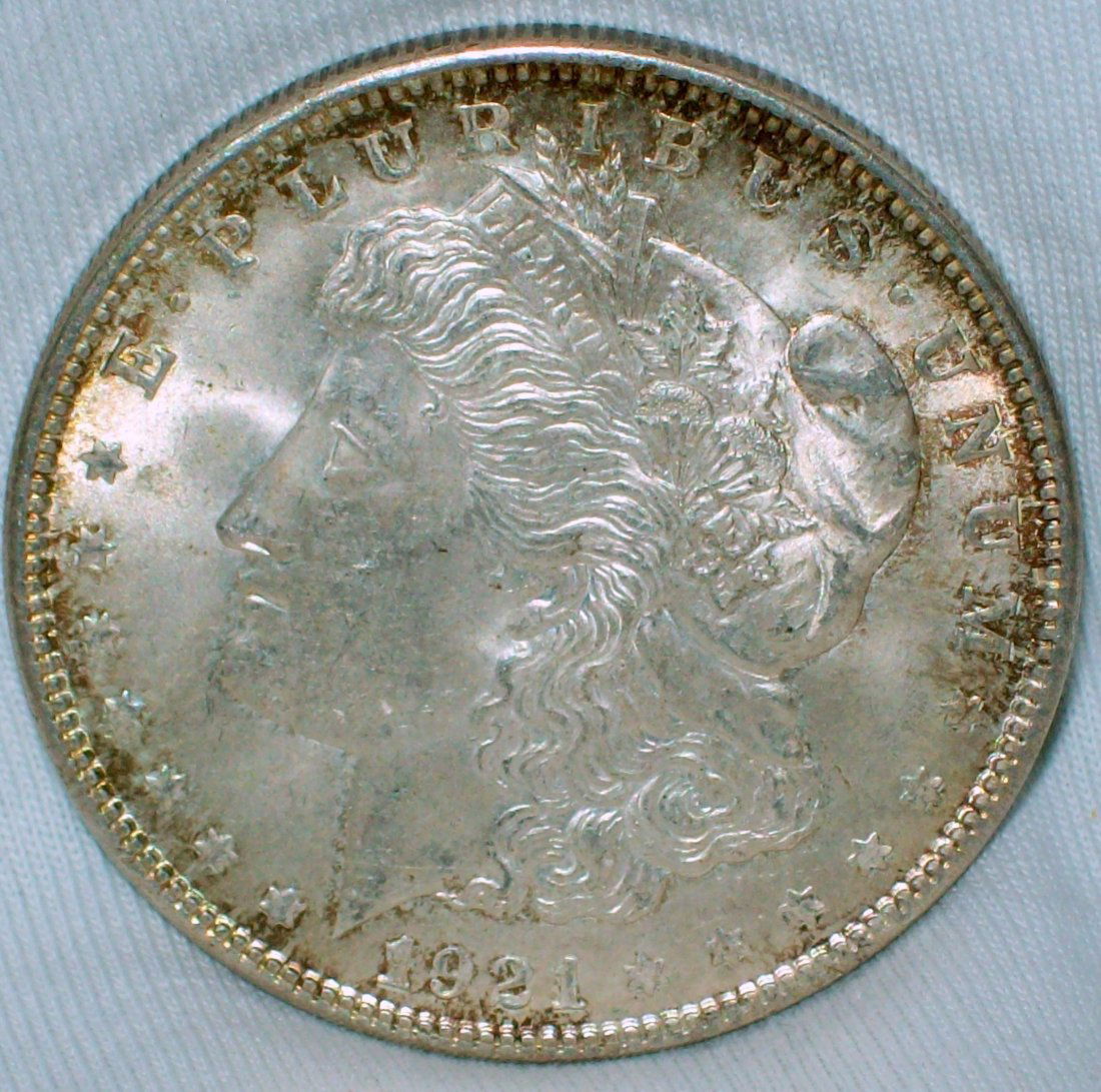1921 Morgan Silver Dollar XF (1 of 2)