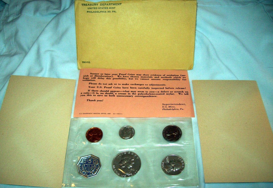 1961 US Mint Set (1 of 3)
