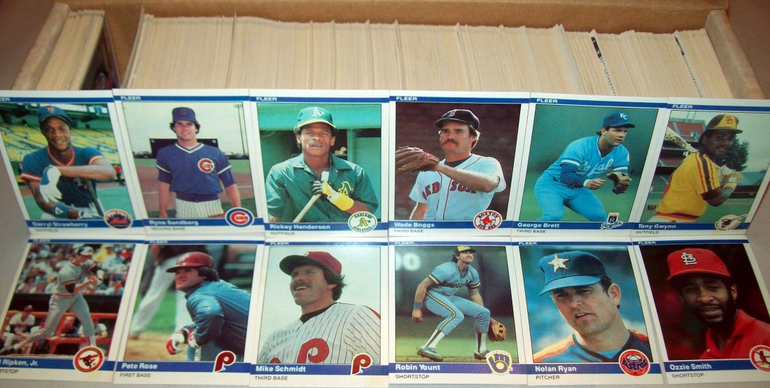 1984 Fleer Topps Baseball Set Complete (1 of 3)