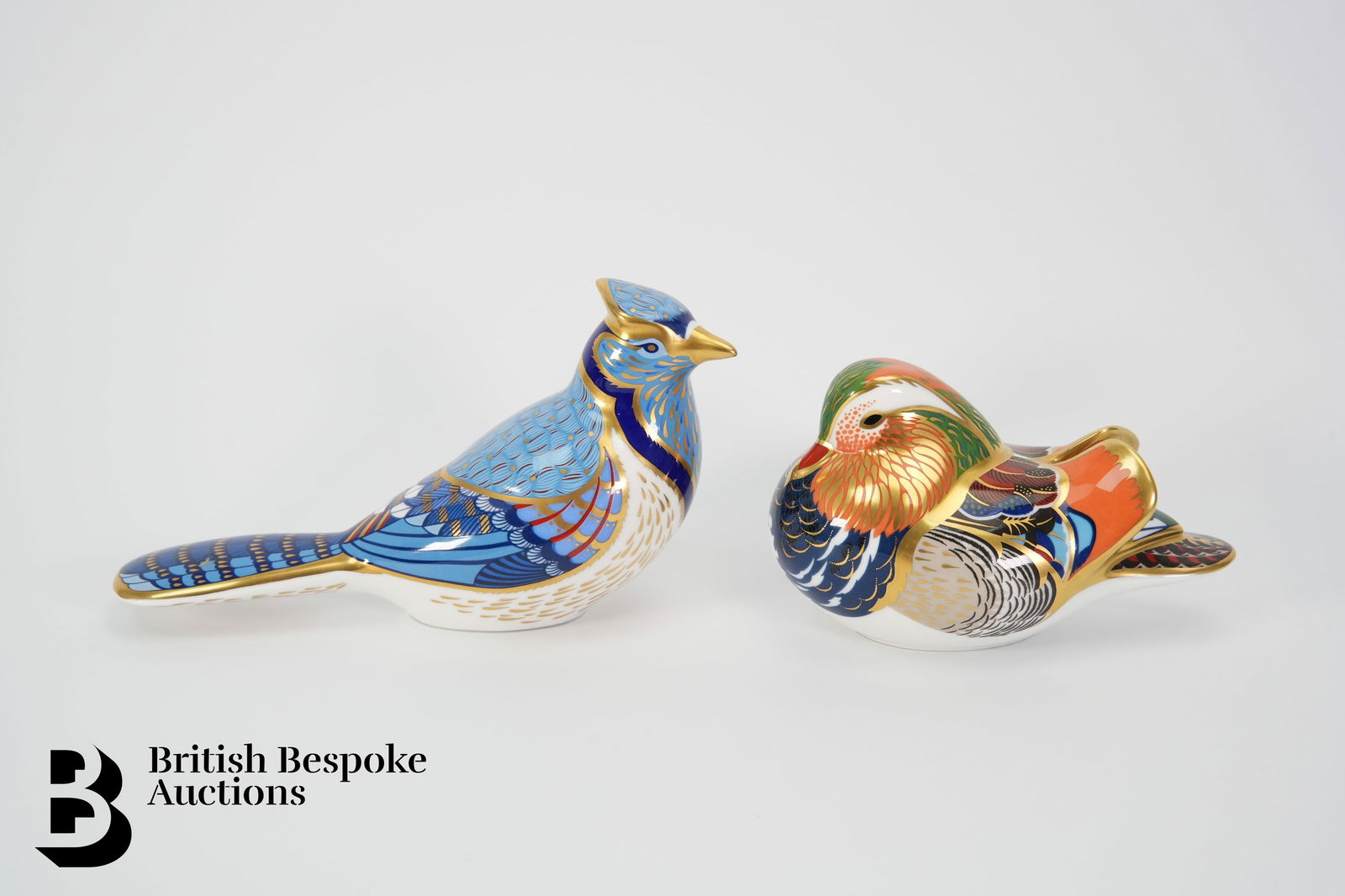 Crown Derby Birds Paperweights (1 of 3)