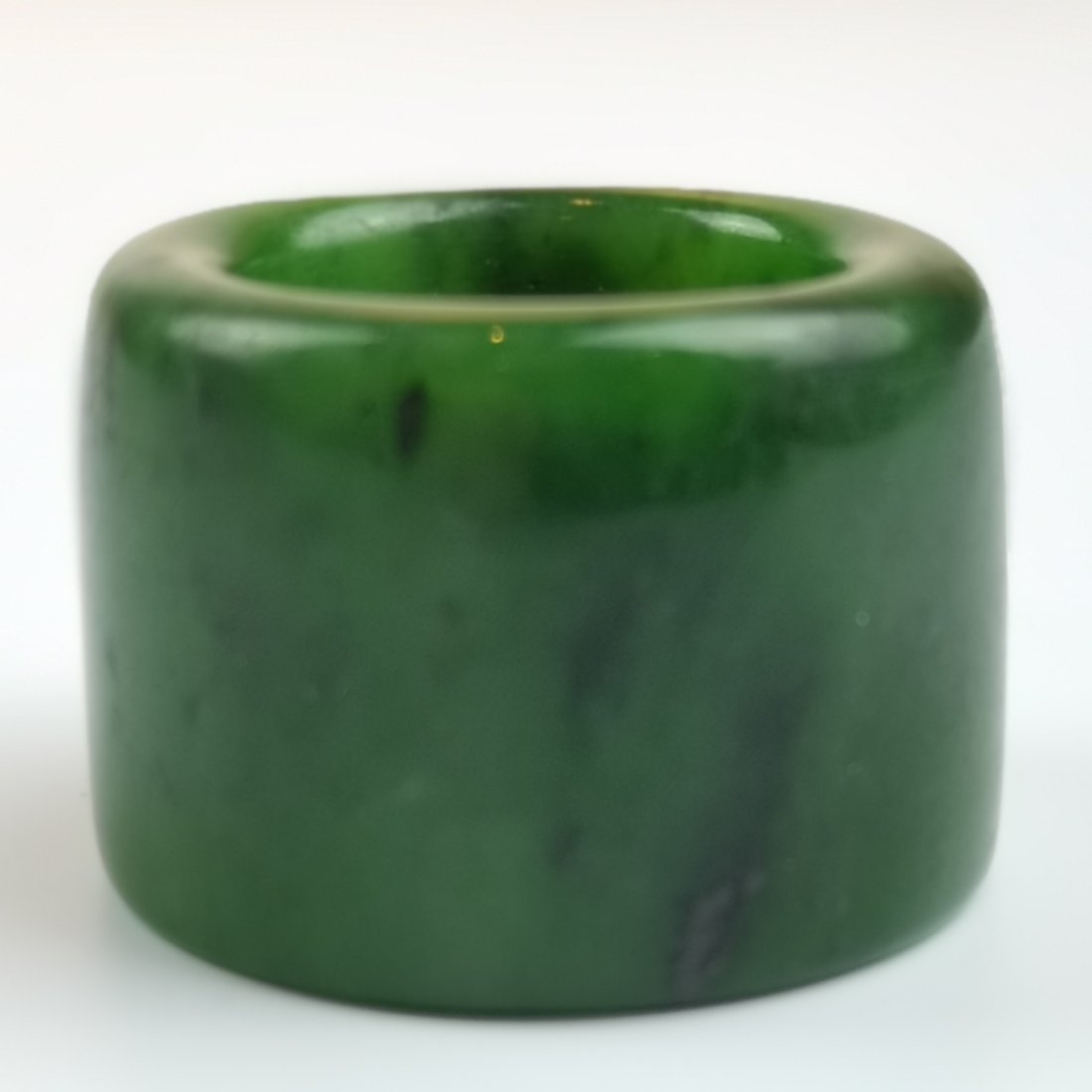 Chinese Green Jade Thumb Ring (1 of 4)
