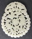 A Chinese White Jade Pendant