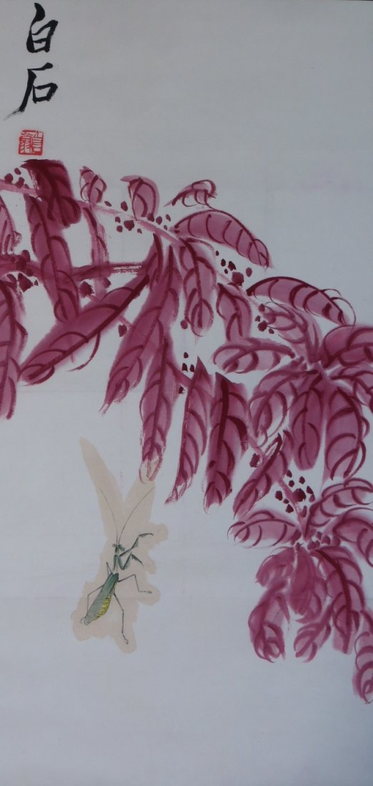 Bai Shi, Chinese Scroll Painting (1 of 1)